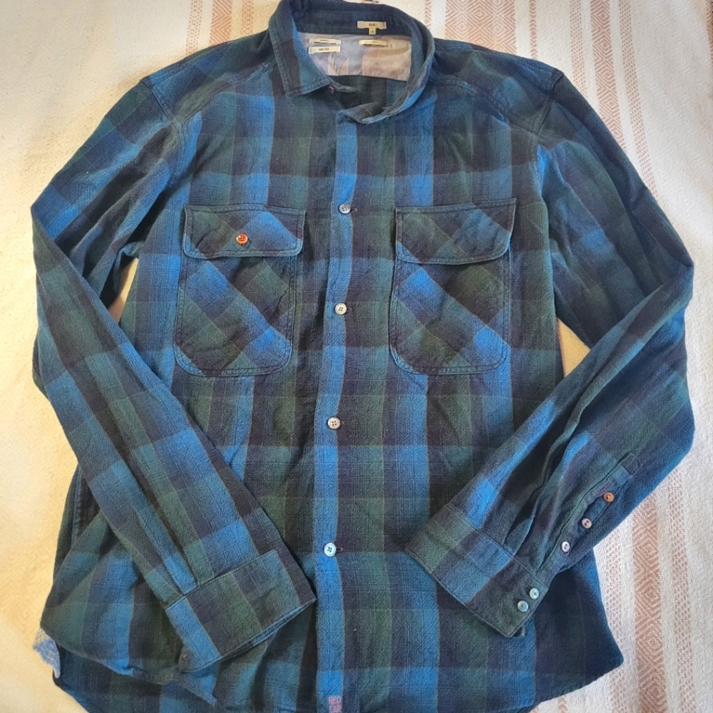 Paul Smith Flannel Shirt  RED EAR